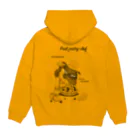 プリズモリイの箱の【ビントロングキングダムシリーズ】ビントロングのフルーツパティシエ Hoodie:back