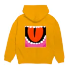 OshoのMouth opened  Hoodie:back