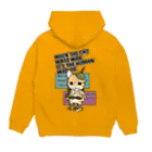 Necro pop（ねくろぽっぷ）のarmy cat Hoodie:back