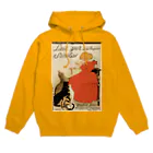 えとーの趣味商品店のアレクサンドル・スタンラン「猫と少女の組み合わせ」 Hoodie