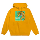 kazu_gの幸せの金龍さん（緑） Hoodie