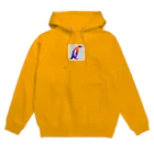 mirinconixの紫からオレンジのグラデーションのペンギン Hoodie