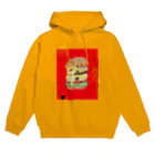 nanaseiartworkのバーガー Hoodie