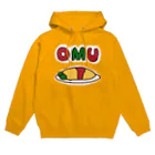 旻天堂(旧 ゆうれい星)のOMU OMU (余白有りVer.) パーカー