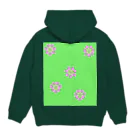 junsen　純仙　じゅんせんのJUNSEN（純仙）平成桜６ Hoodie:back