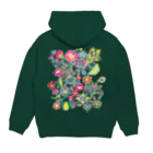 tatai タタイのパラダイスなパーカー Hoodie:back