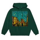 TakashiSのnight sky after rain Hoodie