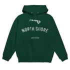 ハワイスタイルクラブのNORTH SHORE　WHT LOGO パーカー