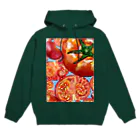 🦠きゃびあ🦠のトマトいっぱい Hoodie