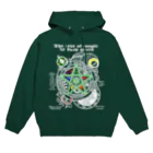 ワークステーション静岡のmid　magic green Hoodie