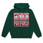 wakame.monsterの横笛隊~FUEFUKY~ PINK Hoodie