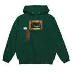 ぎんぺーのしっぽの絵画鑑賞するカワウソ Hoodie