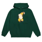 inkono shimobeのどや顔シロハラインコ Hoodie