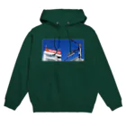 味醂の土曜の駅前ロータリー Hoodie