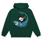 ほっかむねこ屋（アトリエほっかむ）のなみのりねこ Hoodie