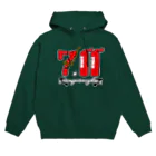 ＳＩＬＶＥＲＷＯＬＦＭＥＮmixculturedesinのゲリラコレクション「７１１」Tシャツ パーカー