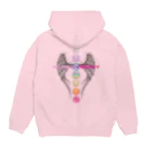 💖宇宙整体♪🌈♪こころからだチャンネル♪💖のA sophisticated mind and body Hoodie:back