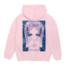 ミラクルテディ🌙のゆめかわちゃん Hoodie:back