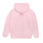 ねこや久鶻堂の花粉なんです Hoodie:back