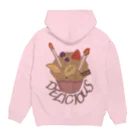 prunelleのカップケーキ Hoodie:back