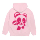 BASE forのBASEfor PANDA Pink Hoodie:back
