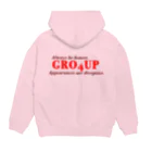 ❹Groupの4Groupオリジナル パーカーの裏面