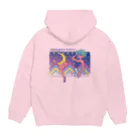 TSUKIKOU SHOP の月夜のバニーちゃん Hoodie:back