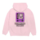 ぶんぶこmartのうさのこGAMEロゴ Hoodie:back