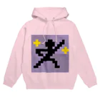 minory_gameの実（ドット絵描く棒人間） Hoodie