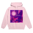 🌕朧月夜と紅茶時間☕️🫖のFlower petal dance Hoodie