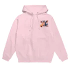 nekodoragonのブサカワ！火噴き猫ドラゴン　背景透過ver Hoodie