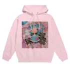 miku'ꜱGallery星猫のあみぐるみラゼルと3匹の猫 Hoodie