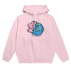 ぷわぷわぺこの地球をまもる Hoodie