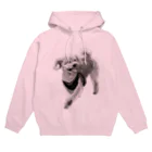 yukana-bellのトイプードル　鉛筆画 Hoodie