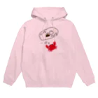 GINRI'S SHOPのスベスベマンジュウガニちゃん Hoodie