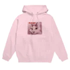 harupink🌸ペット似顔絵illustの幸福を願うにゃんこ Hoodie