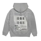 WAYA JARLのBrainWD Hoodie:back