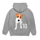 グッディストアのDog 10 Hoodie:back