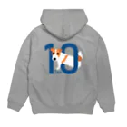 グッディストアのDog 10 Hoodie:back