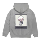 踏(ふみ)ちゃんの【8クマ】ガムボールだ Hoodie:back