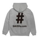 SAVERs.comのWEB 限定　KYOTO SAVERs Hoodie:back