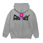 GroPopCandyの圧勝の金太郎 Hoodie:back