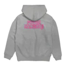 フトンナメクジのI LOVE MUSIC - アイラヴミュージック バンドVer. Hoodie:back