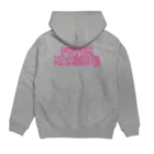 フトンナメクジのI LOVE MUSIC - アイラヴミュージック エレクトリックベースVer.  Hoodie:back