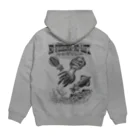 猫と釣り人のFishing_S8_K Hoodie:back