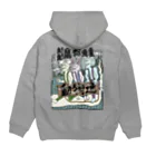 THE DOUBUTSU-ZOO SHOPの動物達 Hoodie:back