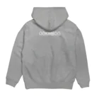 こんぶのOOKMBOO 白 Hoodie:back