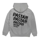 210works のパスタを食べる時の正装 Hoodie:back