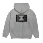 NUKUI KENSETSUの縦式ロンT Hoodie:back