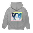 いちごやさんの晴天 Hoodie:back